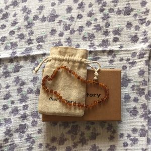 Amber necklace. Cici’s Story brand.